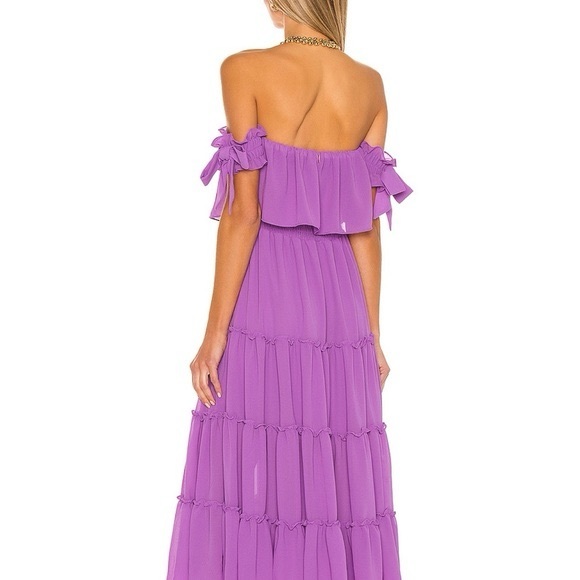NWOT MISA LOS ANGELES MICAELA DRESS IN LILAC ORCHID - Picture 3 of 5